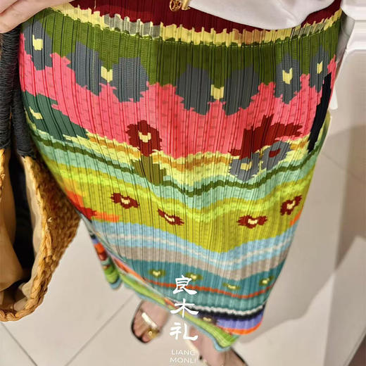 良木礼抽象图案半裙（25018） 商品图4
