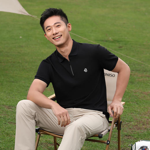 疯抢中！！【英国百年奢牌 始于1919】百富Byford商务休闲短袖POLO衫 凉爽透气 时尚百搭（男女同款） 商品图5