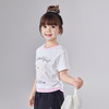 笛莎Deesha 童装女童T恤2025夏新款女童萌趣图案假两件圆领T恤 商品缩略图1
