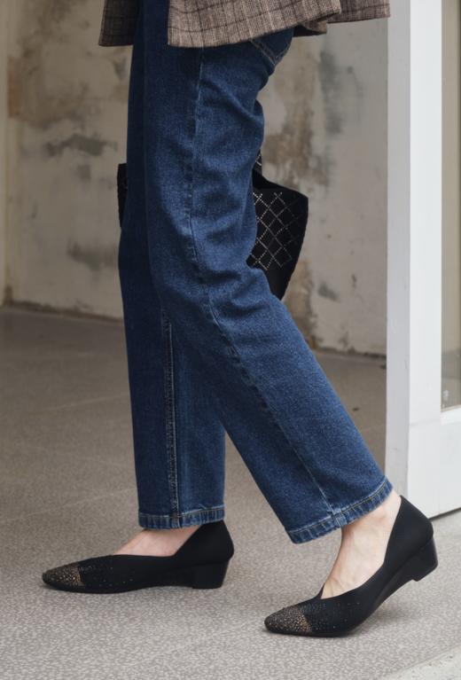 「建议选大一码」2025新款 MALOVE MZ 王妃鞋优雅高跟系列 爱心坡跟水晶/水钻/编织鞋（个别款式15天内发货） 商品图11