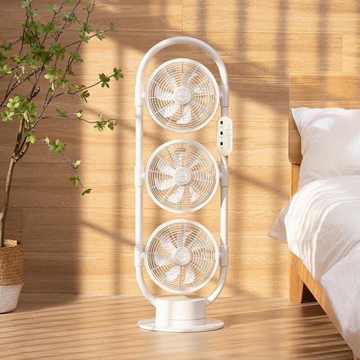 艾曼达三头循环扇C11（木纹款） 商品图5
