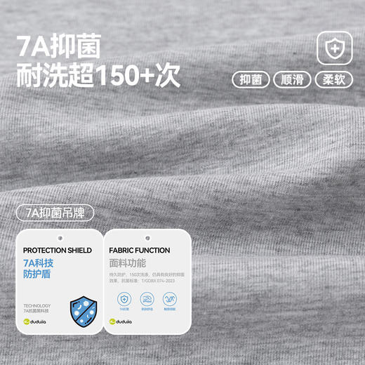 【7A抑菌】嘟嘟家男童短袖T恤夏季露营风儿童体恤夏装女童童装潮 商品图3