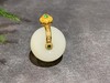 【御珠宫坊】金镶羊脂白玉平安扣 商品缩略图5