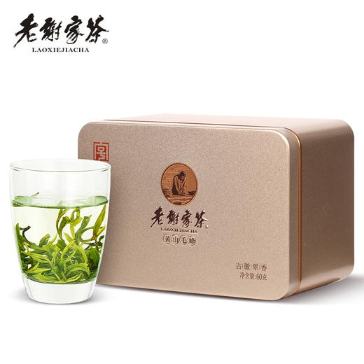 老谢家茶 黄山毛峰 绿茶 古徽翠香 60g 商品图0
