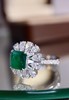 1.4ct刻面祖母绿戒指 商品缩略图1