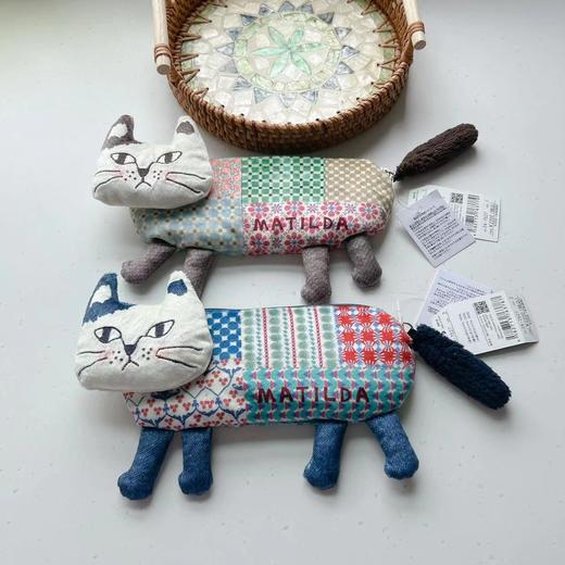 刺绣爬猫笔袋 商品图0