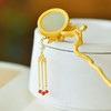 新中式发簪古风天然石头小众钗子流苏步摇盘发饰品 商品缩略图5