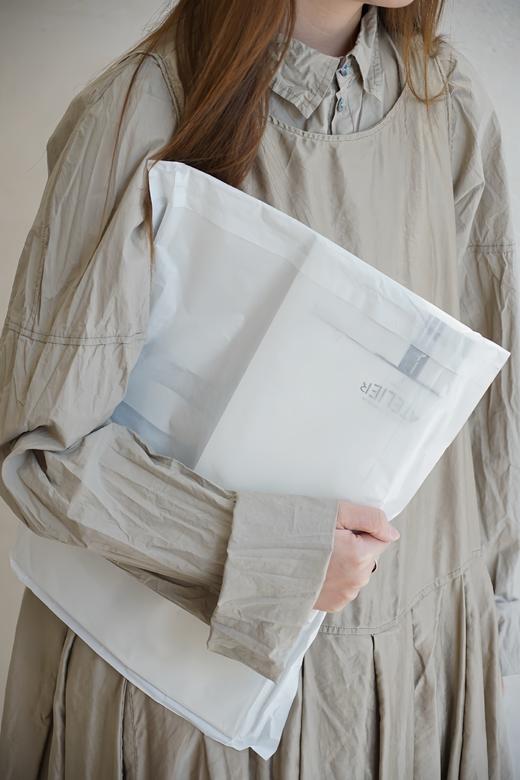 ALBUM DI FAMIGLIA 丝棉混纺无袖百褶背心连衣裙 商品图0