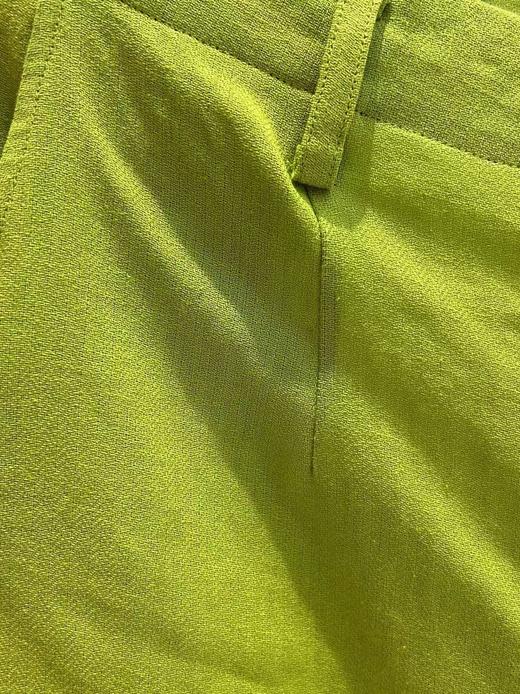 【抖音专属】阔腿裤（24809114B-苍黄-结缘款） 商品图2