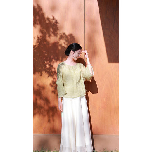 【抖音专属】新中式上衣(25708156苍葭-结缘款) 商品图2