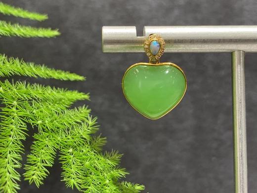 【御珠宫坊】金镶碧玉耳坠 商品图7