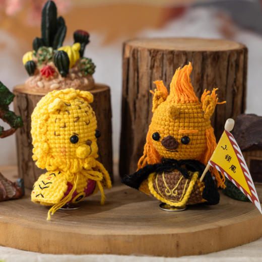 苏苏姐家西游大头玩偶手工礼物diy钩针4股牛奶棉毛线团自制材料包 商品图3