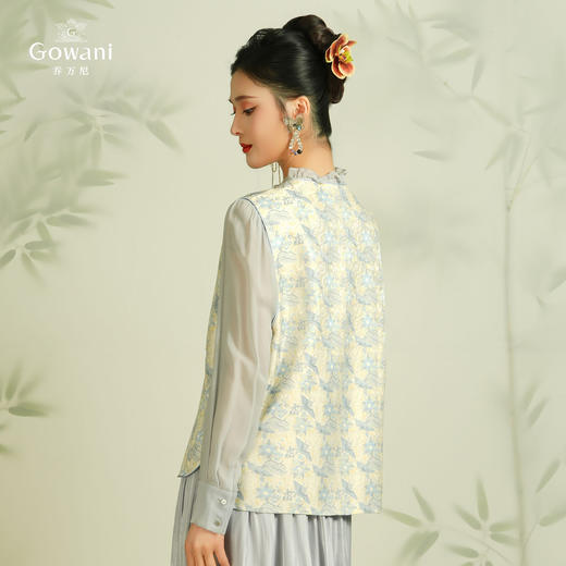 乔万尼马甲秋季新款重工提花国风设计EM2H916 商品图4