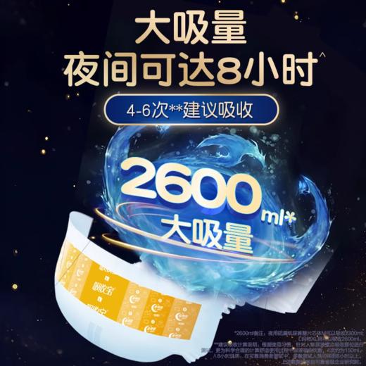 【新人礼】吸收宝夜用型纸尿裤L码试用装 4片 商品图2