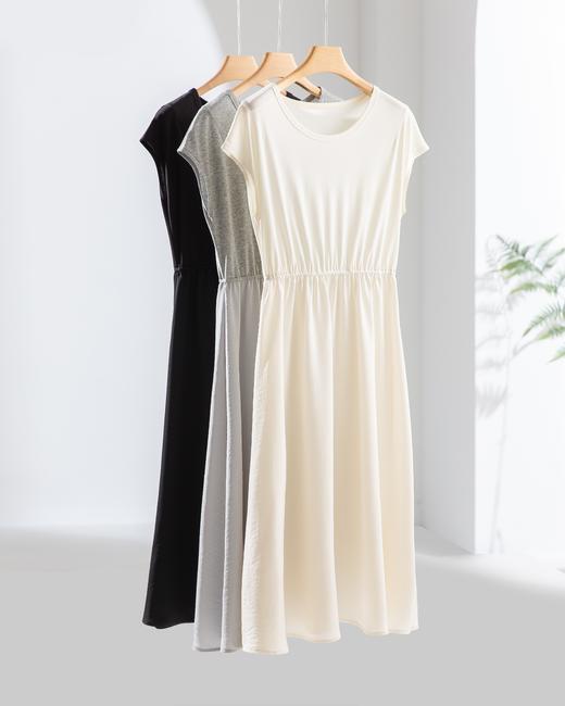 夏季新款休闲百搭拼接连衣裙18113 商品图0