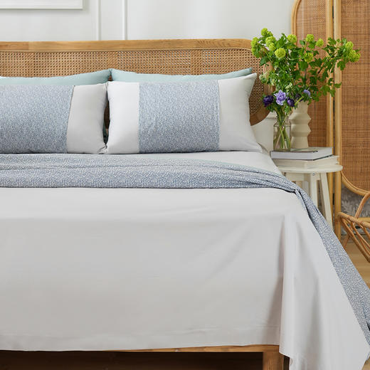 莫兰迪浅色系床单单件纯棉100全棉单人双人高级感四季通用睡单枕套 商品图7