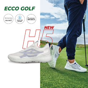 2025新款【高尔夫健步H5】ECCO爱步男子高尔夫网面球鞋138004