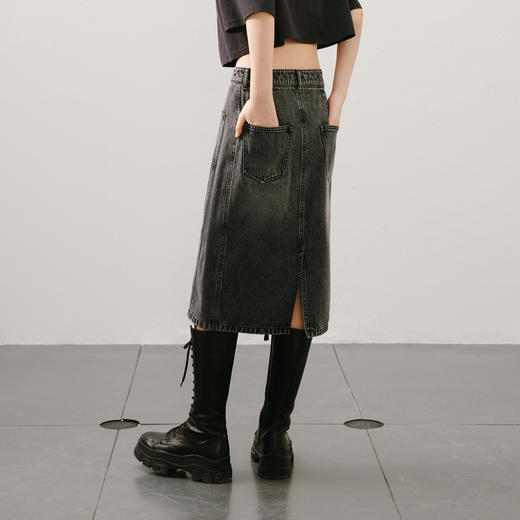 【经典款】【商场同款】麦檬夏牛仔长裙4994240421 商品图4