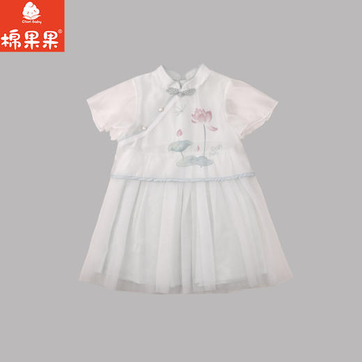 棉果果夏季商场专柜同款女童国风清新国风连衣裙M222701425320 商品图1