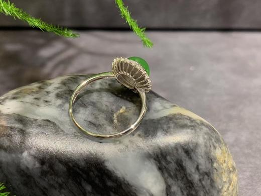 【御珠宫坊】金镶碧玉戒指 商品图7