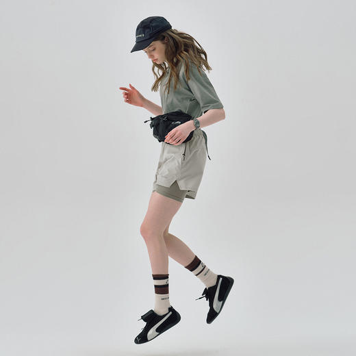 714street户外抗皱弹力运动短裤男女夏季新款轻薄透气骑行跑步裤 商品图4