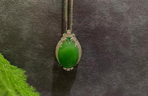 【御珠宫坊】金镶碧玉吊坠 商品图7