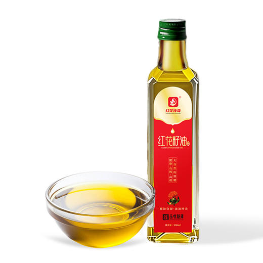 红花传奇·裕民县有机红花籽油·500ml*4  物理压榨工艺 有机认证 商品图2