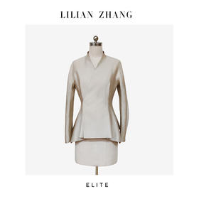 E-“定制”——静奢风 ——都市摩登——风尚之选—— 娴雅连袖外套 2405039