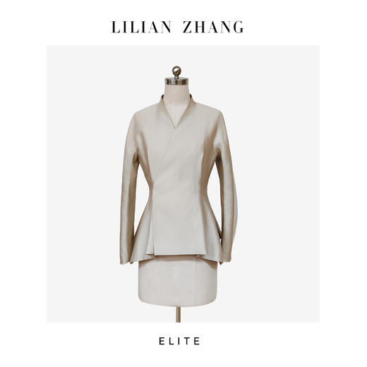 E-“定制”——静奢风 ——都市摩登——风尚之选—— 娴雅连袖外套 2405039 商品图0