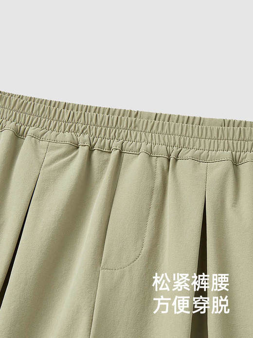 英氏儿童裤子夏季凉感速干男童中裤透气裤子2025新款YRKZJ2R019A 商品图4