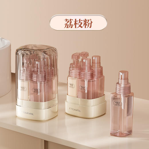 赠送标签纸【旅行一套搞定！告别大瓶烦恼】旅行便携精致分装瓶化妆品旅游套装五合一洗发水沐浴露喷雾水乳液。ry 商品图6