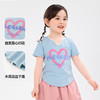 嘟嘟家女宝宝短袖T恤夏季新款女童甜美上衣薄款女孩夏装洋气童装 商品缩略图3