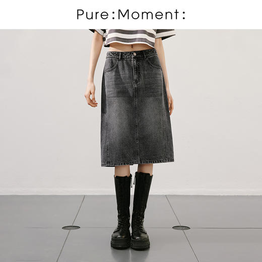 【经典款】【商场同款】麦檬夏牛仔长裙4994240421 商品图0