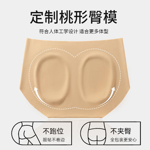  【穿一整天都没有勒痕！】DANMO旦茉无痕粉底液奶皮裤 160斤都能穿！ 商品图4