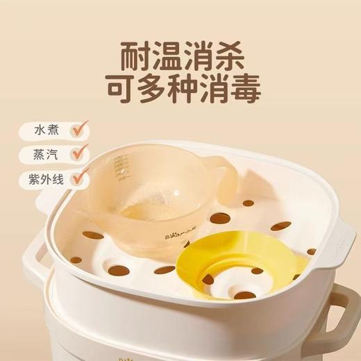 小熊宝宝辅食碗婴儿专用新生儿喂水学吃饭训练研磨碗吸盘防摔防烫 商品图2