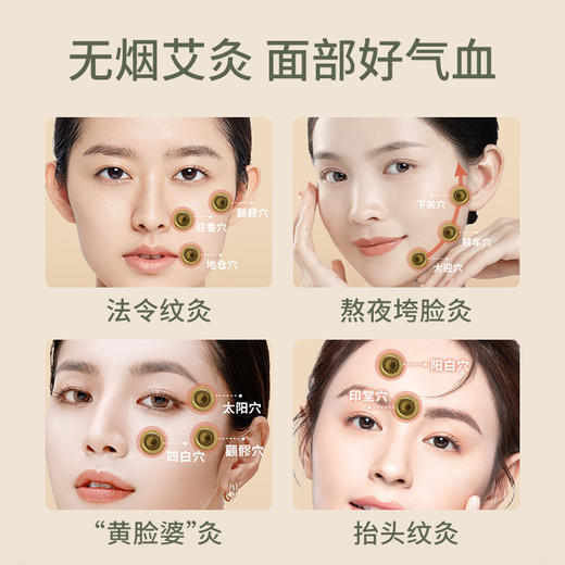 【面部温感随身灸】后辰鲍姑七窍瑶灸 明星同款 12个/盒 包邮 商品图4