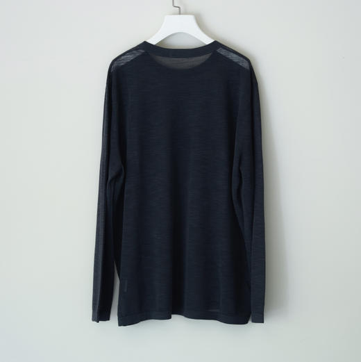 两色长袖针织T 商品图2