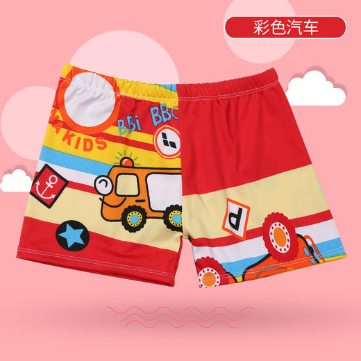 【只要9.9❗儿童高弹速干泳裤】儿童泳裤时尚卡通印花，吸湿透气，柔软舒适不勒，男童泳裤小童沙滩速干透气平角游泳短裤QQ 商品图9