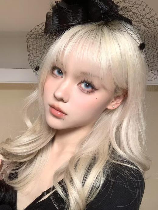 【大直径日抛】LOVEIIKIRA-月落星辰蓝-14.4mm【日抛 度数0-800度 无525/575】 商品图2