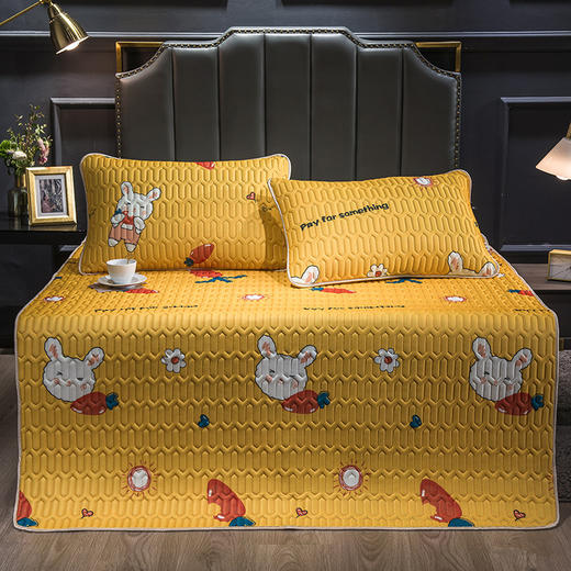 【乳胶凉席三件套】夏天凉感床单夏季可水洗单人空调席子凉垫 商品图6