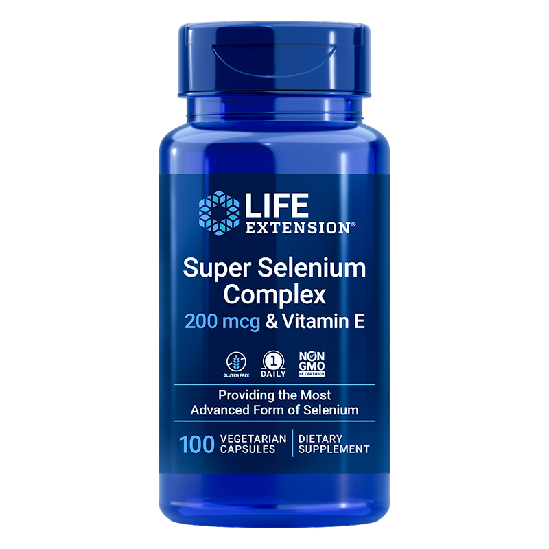 沿寿LIFE EXTENSION 超级硒Super Selenium Complex100粒