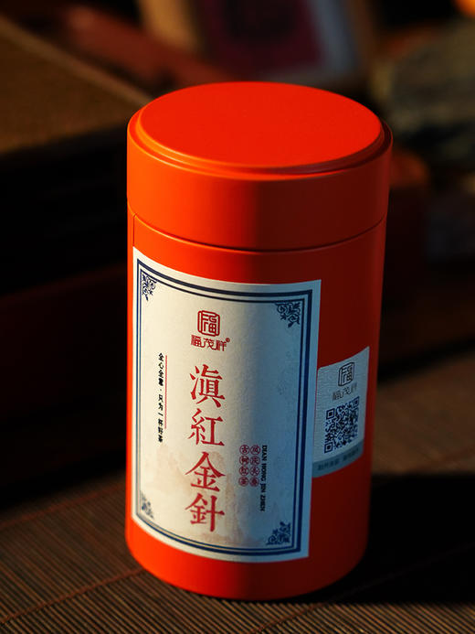 自然蜜糖香【滇红金针】！云南红茶中的极品！100g/罐 商品图2