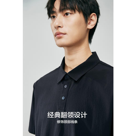 棉仓363802017-超轻薄透气速干短袖polo衫 商品图4
