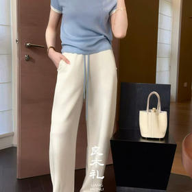 【不换不退】良木礼抽绳休闲裤（3201）