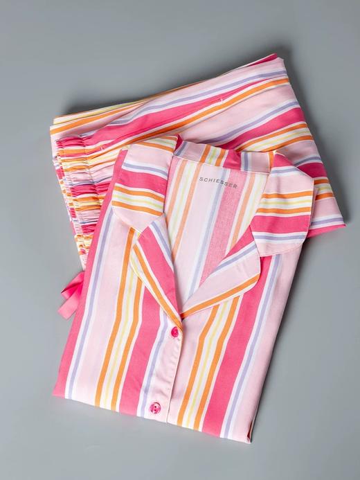 【粘纤梭织】SCHIESSER德国舒雅女士七分袖100%粘纤梭织套装31/24783H 商品图1