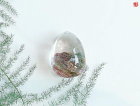 【朱翠绮光】绿幽灵水晶吊坠 配精美挂绳