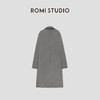 ROMI STUDIO“松弛自在”铜氨丝双面穿宽松垂感风衣外套RW24WW41273 商品缩略图3