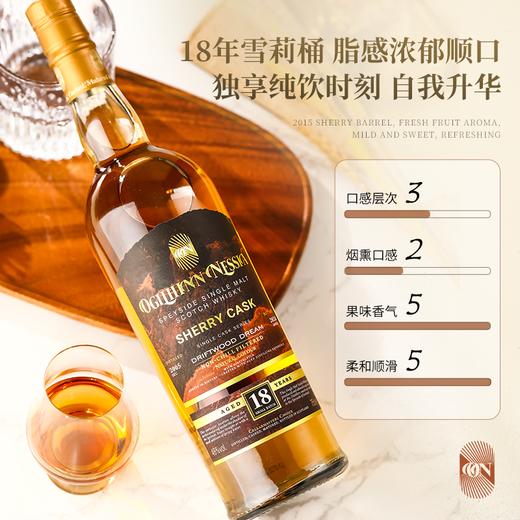 拔萃【全球限定】苏格兰原瓶进口单一麦芽威士忌苏威洋酒礼盒装送礼 18年浮木幽梦雪莉桶单支700ml 商品图6