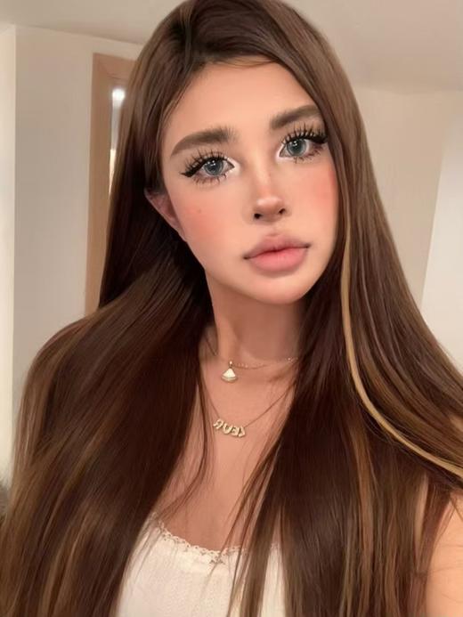 <月抛中直径>KIKICON-青梅奶酥 蓝-14.2mm【月抛 0-1000度 含525/575】 商品图7