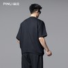 PINLI品立2025夏季新款男士宽松廓形哆啦A梦烫钻圆领短袖T恤上衣BG252111055 商品缩略图2